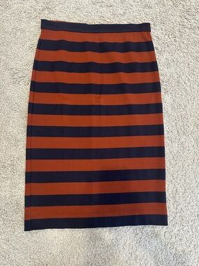 Marc by Marc Jacobs Skirt Striped Stretch Pencil Skirt